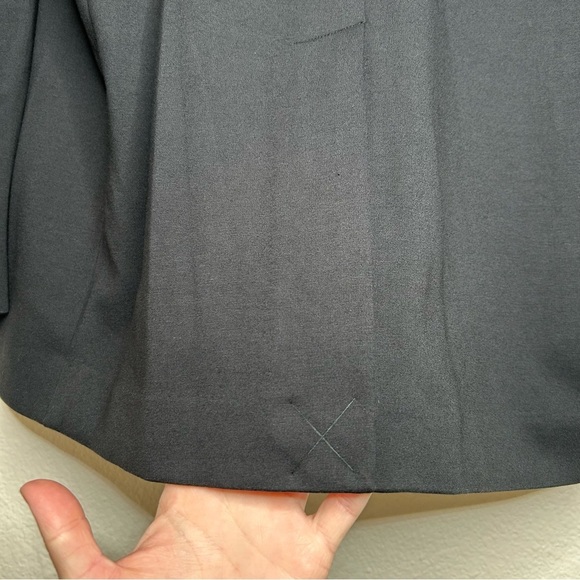 NWT Spanx The Perfect Collarless Blazer Classic Black large - Picture 8 of 14